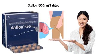 Daflon 500mg Tablet  Diosmin 450mg  Hesperidin 50mg I daflon500 [upl. by Heyman373]