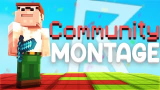 OFFICIAL Ranked Bedwars Community Montage [upl. by Ssilb]