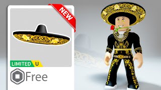 GET NEW UPDATED ROBLOX FREE ITEMS in 2024 🎈🕶 [upl. by Enitsahc]