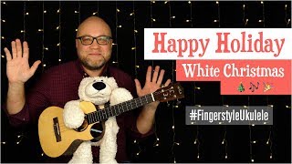 White Christmas  Fingerstyle Ukulele Cover [upl. by Merrily161]