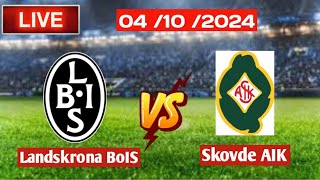 Landskrona BoIS Vs Skovde AIK  Sweden Superettan [upl. by Tawsha]