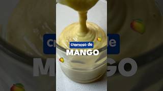 Receta de cremoso de mango con Kumis súper espesito y fácil de hacer Receta Mango Batido Cremoso [upl. by Ecnarretal859]