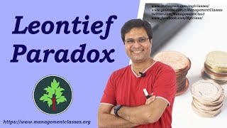 Leontief Paradox in Hindi [upl. by Dennis399]