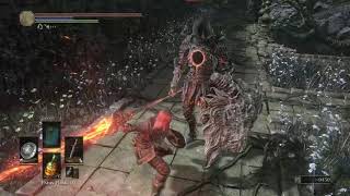 DS3 Parry Enemy 43 Ringed Knight Spear [upl. by Baniaz]