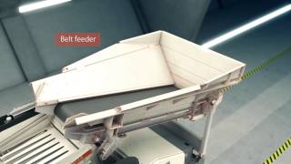 Metso Lokotrack® ST28™ mobile scalping screen [upl. by Atiuqihs]