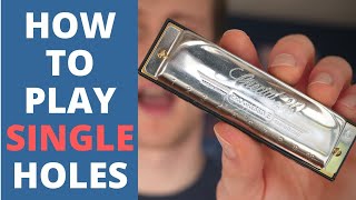 How To Play Single Notes On Harmonica [upl. by Weed]