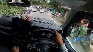 Driving POV • Jimny 4x4 in Darjeeling Hills • Simana to Mirik [upl. by Vial380]