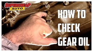 How to  Check Gear Box Oil  Supercheap Auto [upl. by Shien]