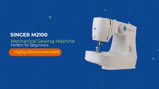 SINGER M2100 Review  2022  1 Minute Review  Simple amp Great Sewing Machine for Beginners [upl. by Eul]