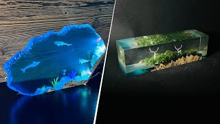 Epoxy Resin Creative Ideas  Resin Art [upl. by Othelia]