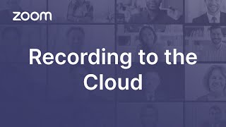 Recording to the Cloud [upl. by Nivert]