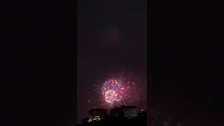 FIREWORKS DISPLAY OJI TOWN [upl. by Anatolio]