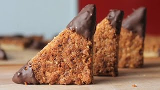 Nussecken backen Rezept  Homemade Nut Wedges Recipe  ENG SUBS [upl. by Nnylcaj]