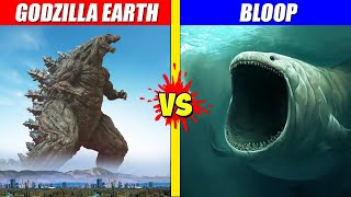 Godzilla Earth vs Bloop  SPORE [upl. by Eahsel]