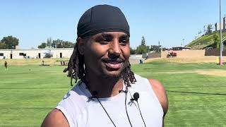 Fresno State DE Korey Foreman Sept 3 Interview [upl. by Anaehs232]