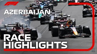 Race Highlights  2022 Azerbaijan Grand Prix [upl. by Irama]