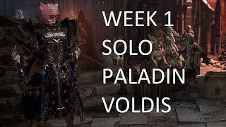 Lost Ark Week 1 Solo Paladin Voldis [upl. by Joanie]