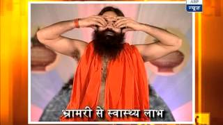 Baba Ramdevs Yog Yatra Pranayam to get cure from migraine pain [upl. by Sheri]