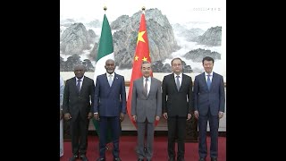 Nigerian foreign minister NEVs digital economy are key areas for cooperation with China [upl. by Amles26]