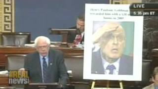 Sen Sanders Tax wealthy to pay for bailout [upl. by Fina]