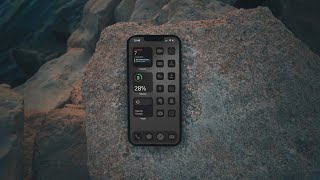 Minimal Grey amp Beige iOS 16 Home Screen Setup  How I Setup My iPhone 13 Pro  Keeping it Clean [upl. by Ananna]