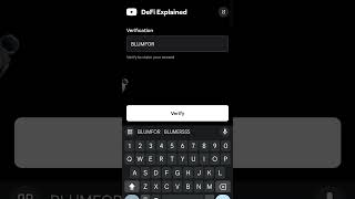 DeFi Explained Code blum blumcode code blumvideocode [upl. by Longawa689]