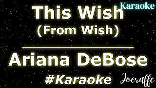 Ariana DeBose  This Wish From Wish Karaoke [upl. by Immij]