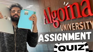 How to do Algoma Universitys Assignments and quizzez  Full explanation video  algomauniversity [upl. by Namajneb530]