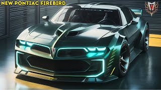 NEW 2025 Pontiac Firebird Model  Official Reveal  FIRST LOOK [upl. by Bixler]