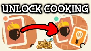 How To Unlock Cooking  Animal Crossing New Horizons [upl. by Rind]