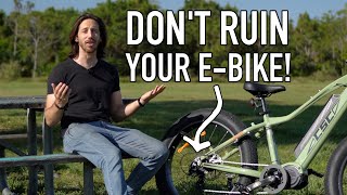 How to properly ride a middrive electric bike [upl. by Ogg]