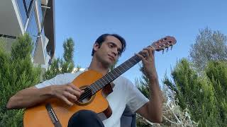 Classical Guitar Performance Ejercicio N Coste No 11  Muhsin Bekir Altınkalem [upl. by Vine772]