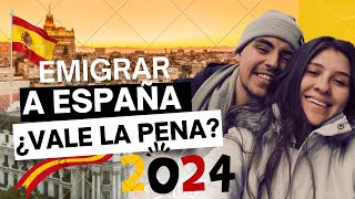 EMIGRAR A ESPAÑA 🇪🇸 TIPOS DE VISAS  Hay trabajo en España [upl. by Svoboda]