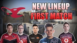 Mousesports 2019  First Match with the new lineup karrigan frozen chrisJ woxic ropz  CSGO [upl. by Ahsahs]