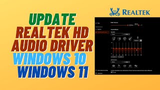 How to Download and Update Realtek HD Audio Driver on Windows 10 or Windows 11 [upl. by Attenyw]