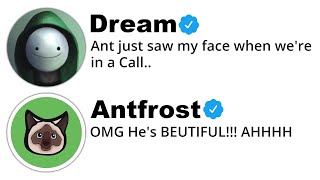 Antfrost Reacts To Dreams Face Reveal [upl. by Asiral]