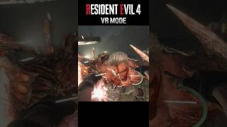 DualKnives Vs Krauser  RESIDENT EVIL 4 REMAKE VR Mode Krauser Boss Fight Knife Only residentevil [upl. by Debo604]