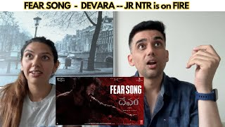 Epic Reactions to Fear Song from Devara Part 1  NTR  Koratala Anirudh Ravichander [upl. by Gert]