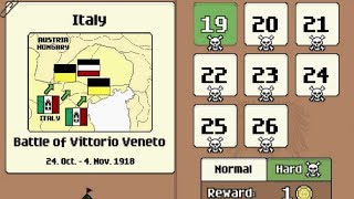 Beating hard mode in Battle of Vittorio Veneto Trench warfare ww1 Part1 [upl. by Critchfield]