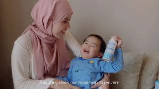 How to use Sterimar for Babies  Fatin Liyana [upl. by Kazue]