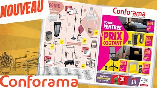 catalogue CONFORAMA du 30 juillet au 26 août 2024 ⚠️ Arrivage  FRANCE [upl. by Ehrman594]