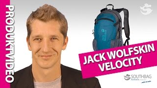 Jack Wolfskin Fahrradrucksack Velocity  Produktvideo [upl. by Tutto]