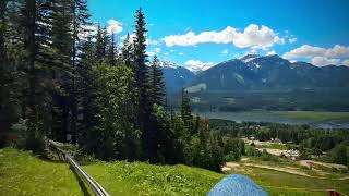 Revelstoke Mountain Resort Pipe Coaster June 2022 [upl. by Cherida]