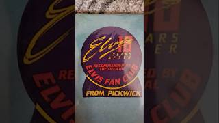 Elvis Suspicious Minds 10th Anniversary Picwick Fan Club Hype Sticker elvis pickwick vinyl [upl. by Ohara279]