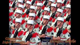 La legion marche  Chants de la Legion etrangere Songs of the French foreign legion [upl. by Orgel]