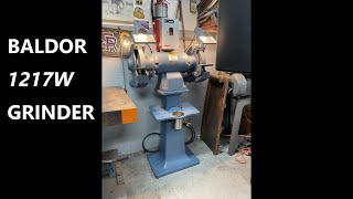 Baldor 1217w Bench Grinder [upl. by Alyahc]