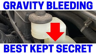 NEVER Bleed Brakes Until Watching This Gravity Brake Bleeding [upl. by Yelsel]