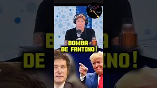 BOMBAZO DE FANTINO argentina milei fantino casta cristina [upl. by Anhej103]