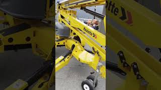 New Haulotte 3522A Towable Boom Lift [upl. by Nuawed]