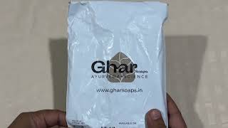 GHAR SOAP REVIEW amp UNBOXING  UNBOXINGWORLD [upl. by Quintie732]